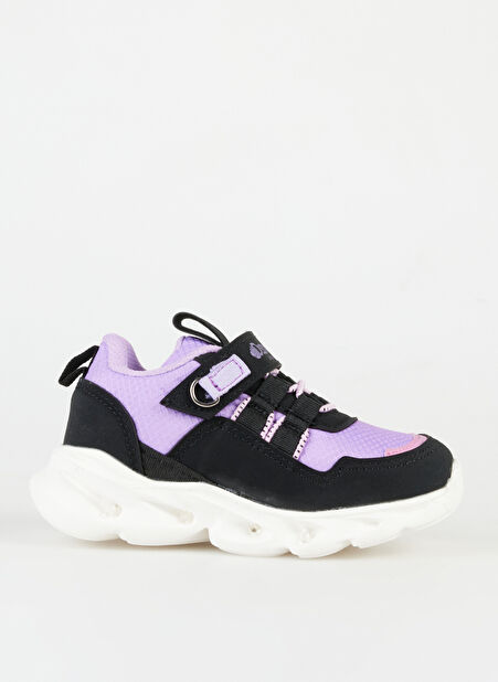 Discovery Expedition Siyah - Mor Kız Çocuk Sneaker BILLY-G -1