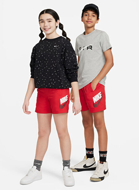 Nike Kırmızı Erkek Şort Mayo FN8756-657-K NSW WVN SHORT HBR -1