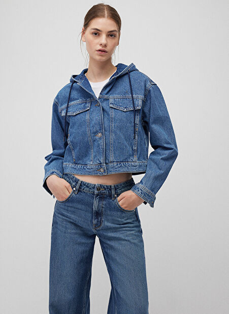 Mavi İndigo Kadın Denim Ceket M1110398-87774 JEMMA -1