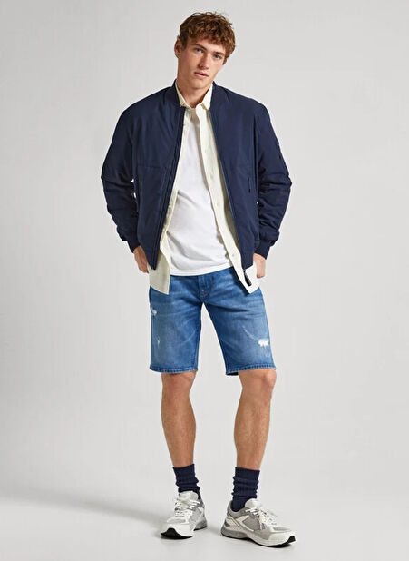 Pepe Jeans Tapered Fit Erkek Denim Şort PM801084RH7 000 TAPER SHORT -1