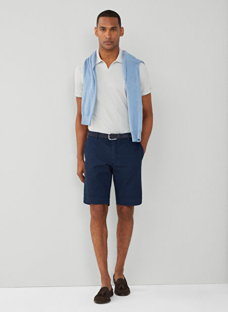 Lacivert Erkek Slim Fit Şort HM801306 -1