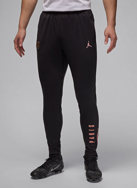 Siyah Erkek Lastikli Bel Slim Fit Eşofman Altı FQ2456-010 PSG M NK DF STRK PANT KP -1