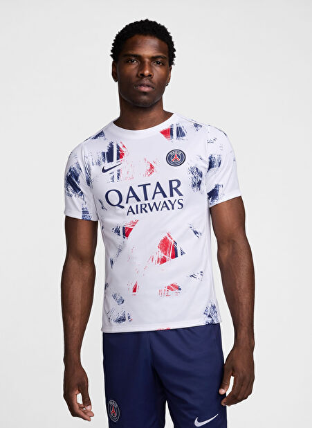 Nike FN9656-101 PSG MNK DF ACDPR SSTOP K Beyaz Forma Erkek -1