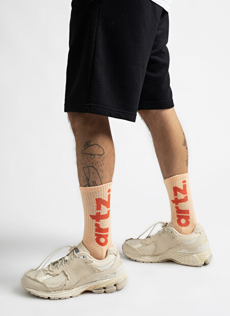 24000001010101006EST Pembe Unisex Çorap -1