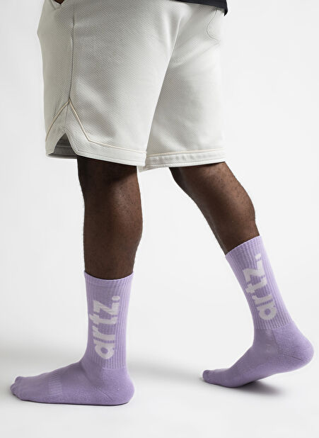 24000001010101007EST Mor Unisex Çorap -1