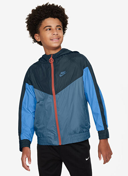 Nike Mavi Erkek Çocuk Rüzgarlık HF1408-478-K NSW RPL WR JKT EO SR -1