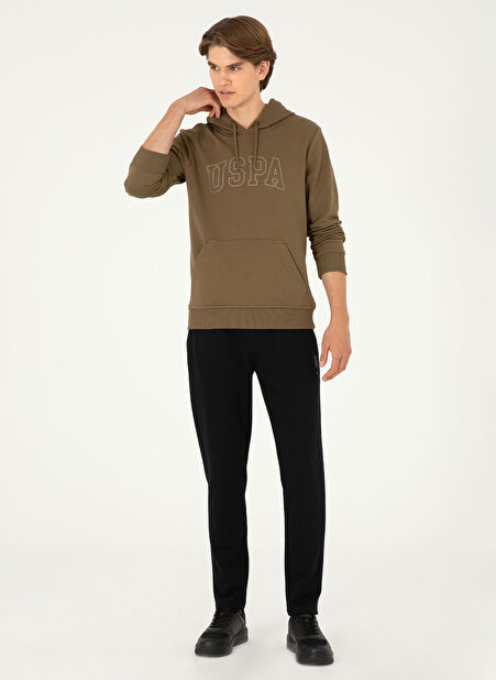 U.S. Polo Assn. Normal Bel Slim Fit Siyah Erkek Eşofman Altı G081SZ0OP.000.1926913 -1