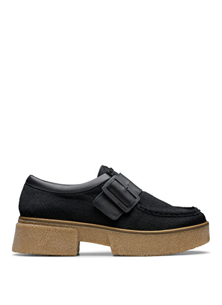 Clarks Deri Siyah Kadın Loafer 26178678 -1