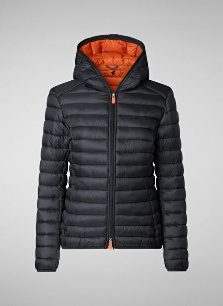 Save The Duck Normal Siyah - Bordo Kadın Ceket D33620WGIGA1970010 -1