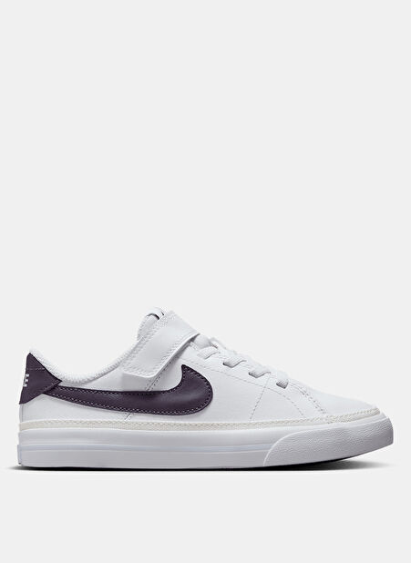 Nike Beyaz Kız Çocuk Yürüyüş Ayakkabısı DA5381-127-NIKE COURT LEGACY (PSV) -1