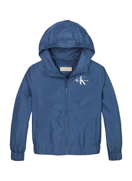 Calvin Klein Mavi Erkek Çocuk Yağmurluk IB0IB02091CFA - 1