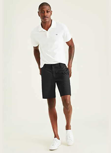 Dockers Siyah Erkek Straight Fit Şort ULTIMATE SHORT STRAIGHT -1