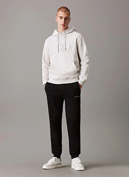 Calvin Klein Jeans Rahat Siyah Erkek Eşofman Altı J30J3256580GM MONOLOGO HWK PANT - 1