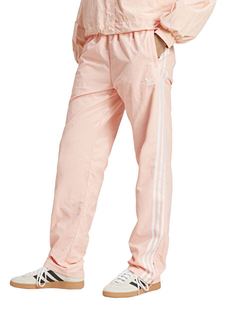 adidas JN5993 WOVEN TP Pembe Lastikli Bel Loose Fit Düz Kadın Eşofman Altı -1