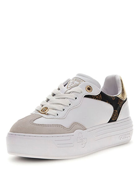 Guess Beyaz Kadın Sneaker FLPSWOELE12-WHITE -1
