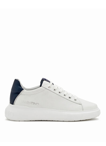 Valentino Beyaz - Lacivert Erkek Sneaker BOUNCE -1