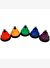 Boomwhackers CNDB-C 5 Nota Masaüstü Zil Set, (C#, D#, F#, G#, A#.)