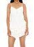 Cutout Detaylı Volanlı Mini Elbise