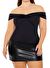 Plus Size Madonna Yaka Bluz