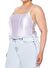 Plus Size Bağlama Detaylı Büstiyer