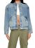 Zımbalı Denim Bomber Ceket