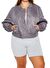 Plus Size Bomber Ceket