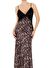 Leopar Desenli Maxi Elbise