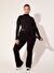 Plus Size Fitilli Flare Pantolon