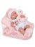 Berenguer Gerçekçi Yenidoğan Oyuncak Kız Bebek 39 cm ve Pembe Ayı