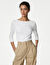 Saf Pamuklu Slim Fit Bluz