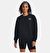 Kadın UA Icon Fleece Oversized Bisiklet Yaka Sweatshirt 1379475-001