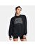 Kadın UA Icon Heavyweight Terry Oversized Bisiklet Yaka Sweatshirt 1386493-001