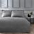 Linens Mist Çift Kişilik Yatak Örtüsü Seti Gri
