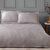 Linens Leaf Tek Kişilik Yatak Örtüsü Seti Vizon