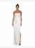 Gaia Maxi Saten Elbise