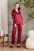 Pierre Cardin  Saten Biyeli Pijama Takımı  - 1200