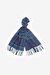 Barbour Unisex Galingale Tartan Atkı TN54 Midnight Tartan