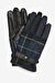 Barbour Newbrough Tartan Eldiven TN54 Midnight Tartan