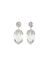 White Crystal Earrings