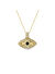 Alina Eye Necklace Gold