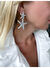 Royal White Crystal Sea Star Earrings