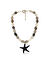 Royal Crystal Black Sea Star Kolye