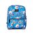 Blue Cherry Blossom Çiçek Desenli 13-14 inç Kadın Sırt Laptop / Macbook Çantası