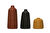 Warm Design 3'lü Set Porselen Vazolar