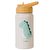 SARO 350ml Paslanmaz Çelik Pipetli Matara / Suluk / Termos Dino