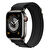 Buff Apple Watch Fabric Band 42/44/45mm Siyah