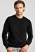 Erkek Slim Fit Bisiklet Yaka Siyah Triko Kazak