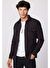 Erkek Slim Fit Dar Kesim Uzun Kollu Çizgili Çift Cepli Kışlık Oduncu Gömlek