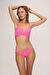 Double Dolgulu Belden Bağlamalı Bikini