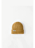 Huge Beanie Small Tag Mustard